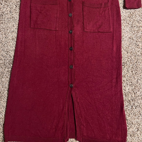 Peruvian Connection Stylist’s Cardigan Duster Dress Size Medium - Picture 8 of 9